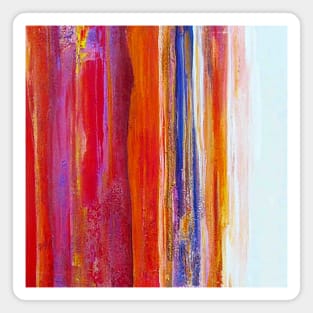 abstract vintage painting Magnet